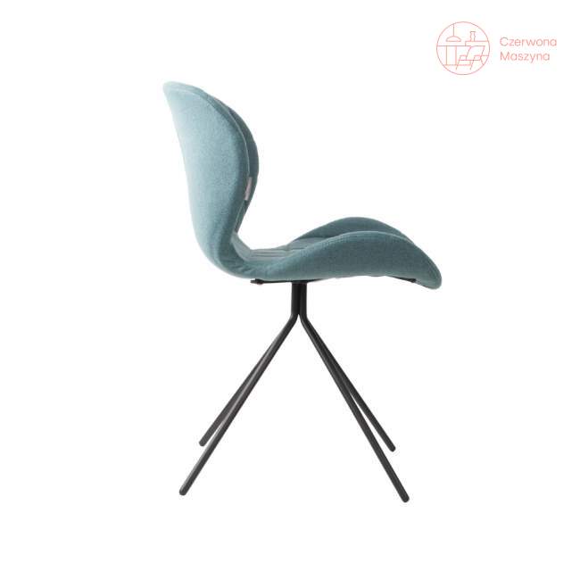 Krzesło Zuiver Omg, niebieskie