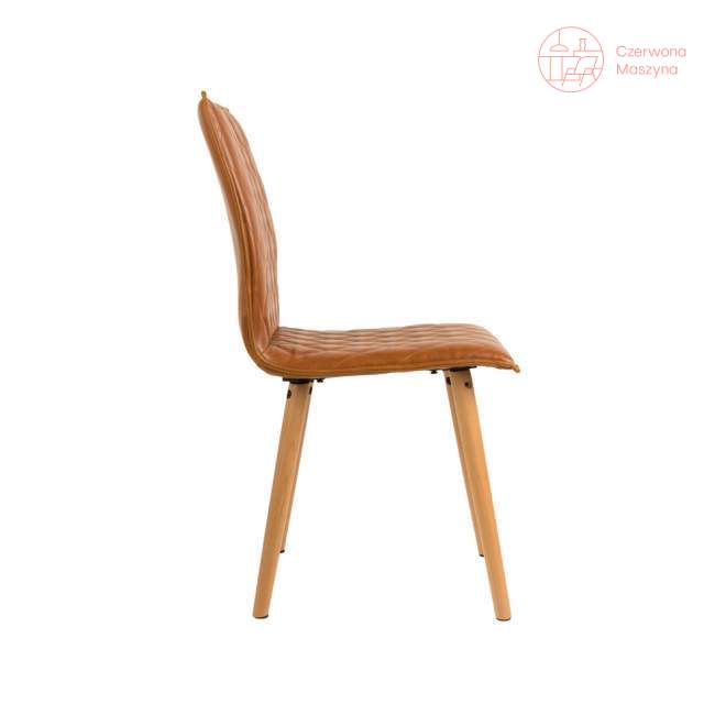 Krzesło Zuiver Andy, brązowe