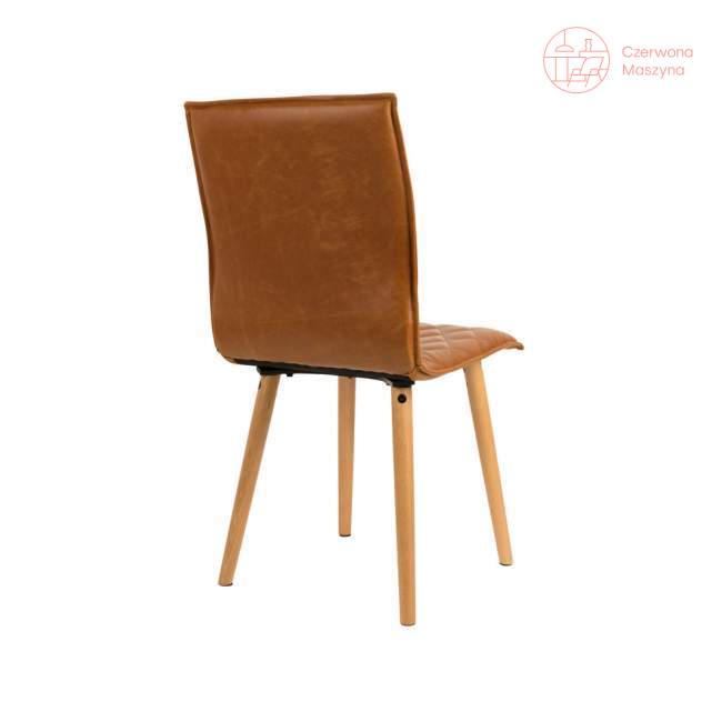 Krzesło Zuiver Andy, brązowe