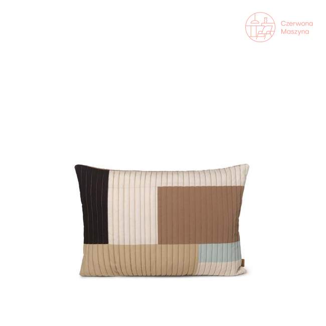 Poduszka ferm LIVING Shay Quilt Cushion 60 x 40 cm, Desert