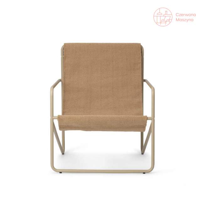 Krzesło dziecięce ferm LIVING Desert Chair Kids, Cashmere / Solid Cashmere