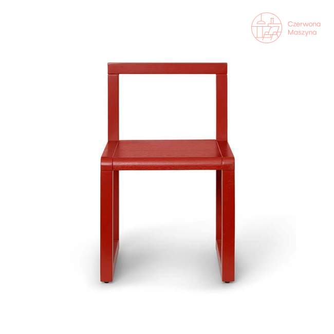 Krzesło ferm LIVING Little Architect, poppy red