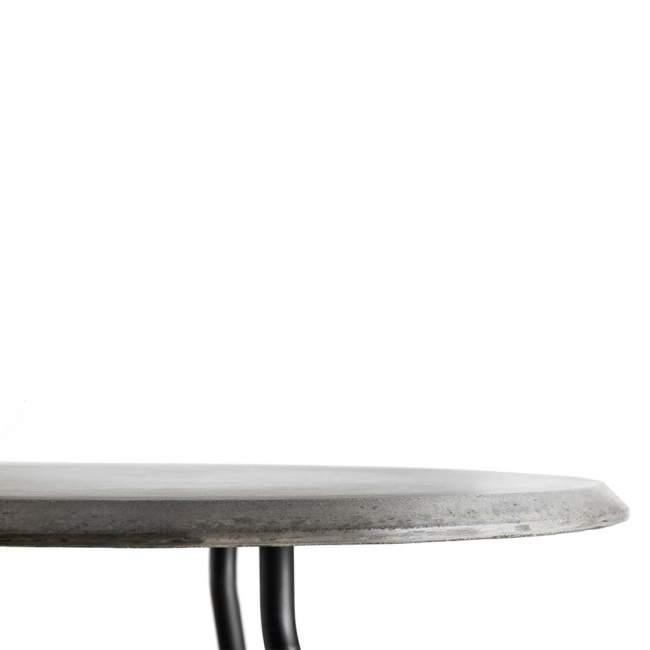 Stolik kawowy Woud Soround Ø 60 cm, niski, betonowy
