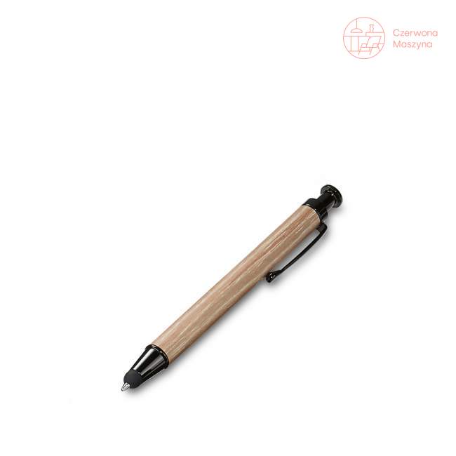 Długopis/rysik Philippi Doux, brązowe etui