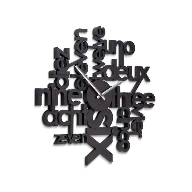 Zegar ścienny Umbra Lingua Ø 50 cm