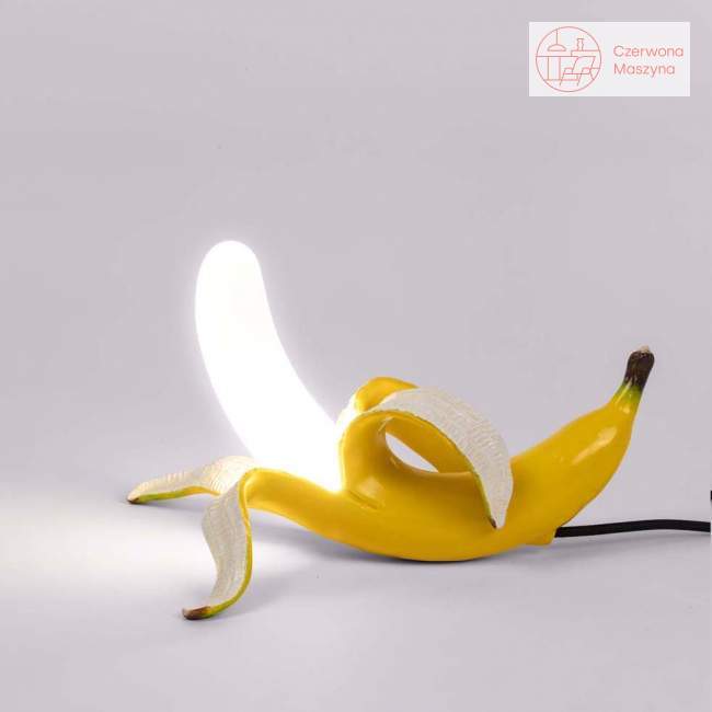 Lampa stołowa Seletti Banana Dewey, yellow