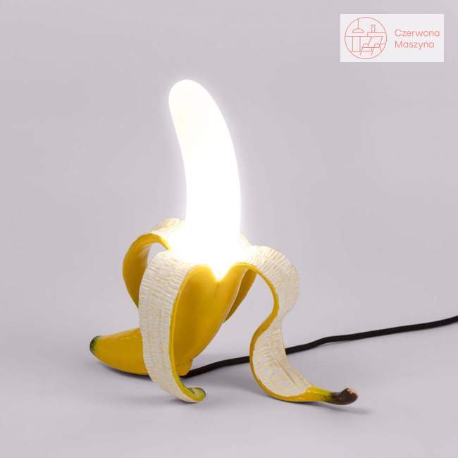 Lampa stołowa Seletti Banana Louie, yellow