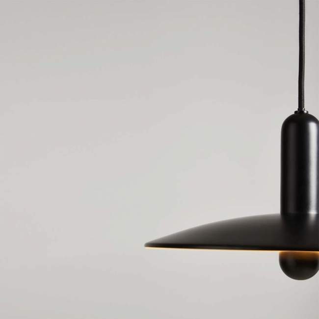 Lampa wisząca Woud LU pendant Ø 33 cm, black