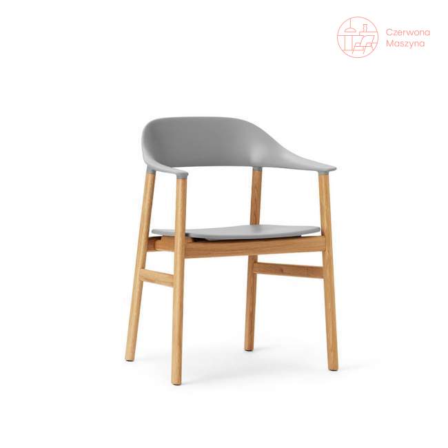 Krzesło z podłokietnikiem Normann Copenhagen Herit oak grey