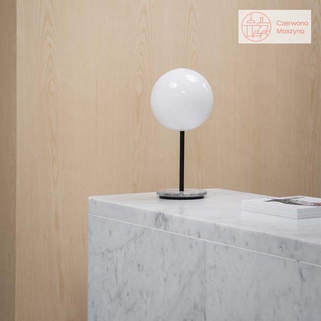 Lampa stołowa Menu TR Bulb, grey marble / matt opal