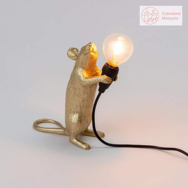 Lampa Seletti Mouse Step gold