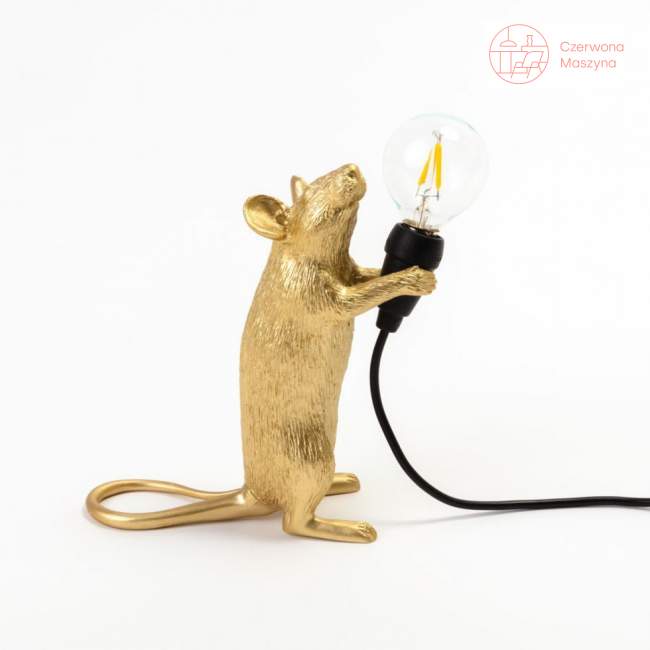 Lampa Seletti Mouse Step gold