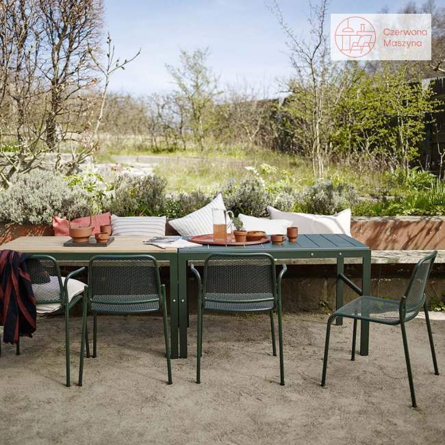 Stół ogrodowy Skagerak Reform 125 cm, antracytowy