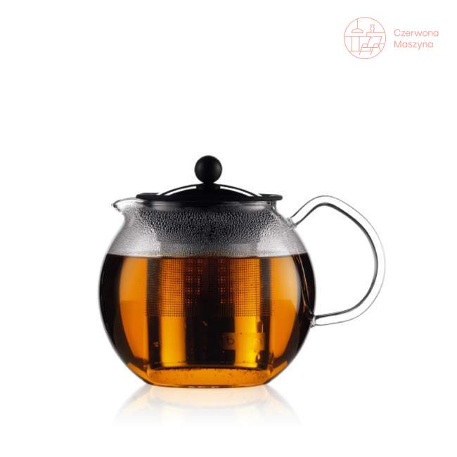 Zaparzacz do herbaty z tłokiem i stalowym filtrem Bodum Assam 1 l