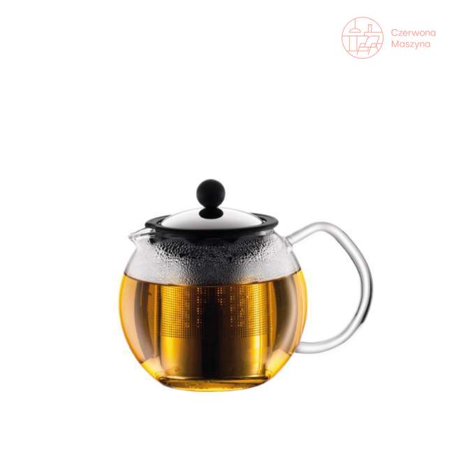 Zaparzacz do herbaty z tłokiem i stalowym filtrem Bodum Assam 0,5 l