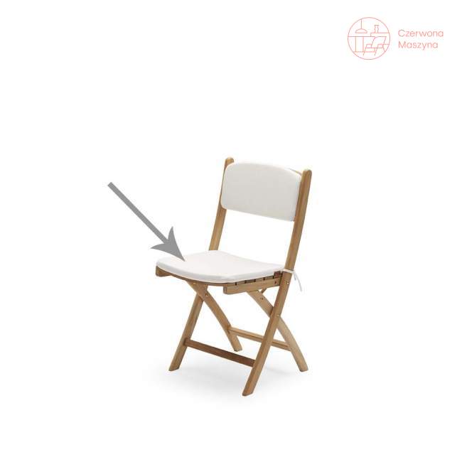 Poduszki do krzesła składanego Skagerak Selandia białe
