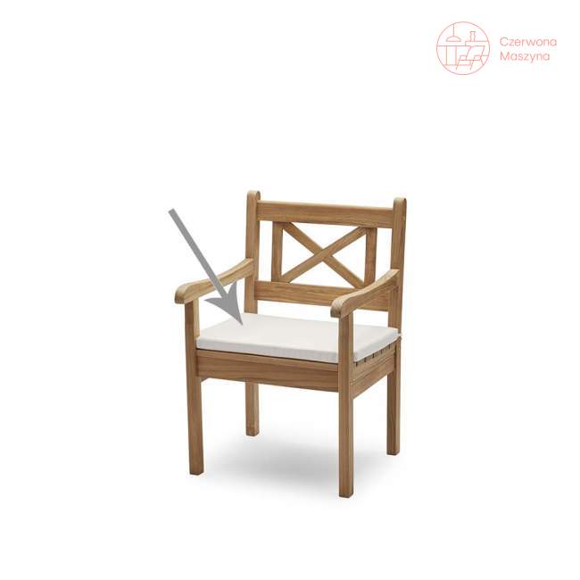 Poduszka na krzesło Skagerak Skagen biała