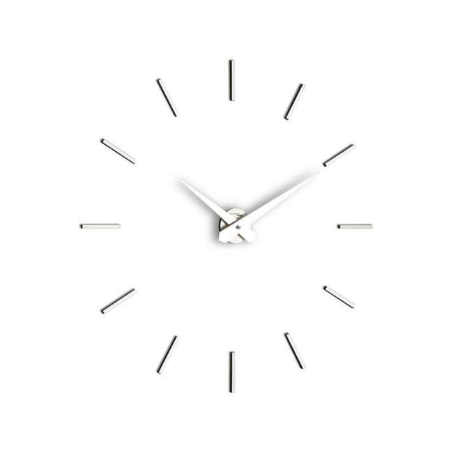 Zegar ścienny Incantesimo Design Aurea Ø 90 - 100 cm, metal white