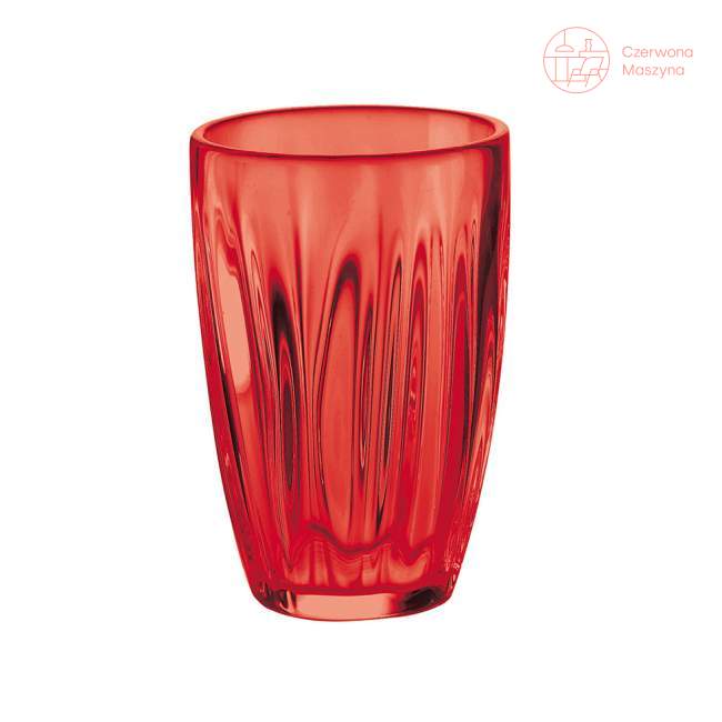 Szklanka Guzzini Aqua 460 ml, czerwona