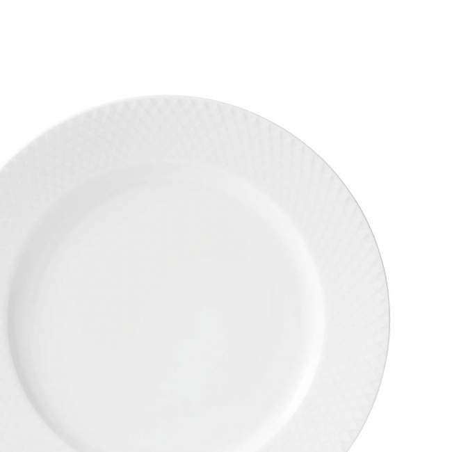 Talerz obiadowy Lyngby Rhombe Ø 27 cm, white