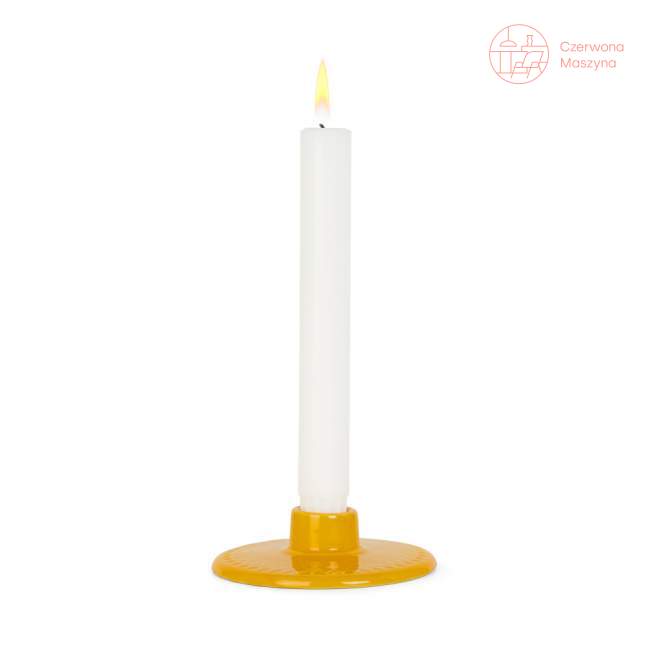 Świecznik Lyngby Rhombe 3 cm, yellow