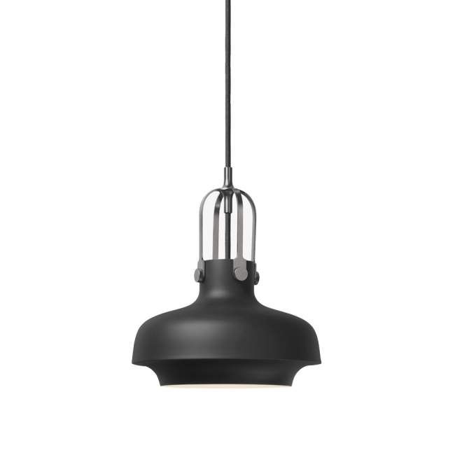 Lampa wisząca &tradition Copenhagen SC6 Ø 20 cm, czarna