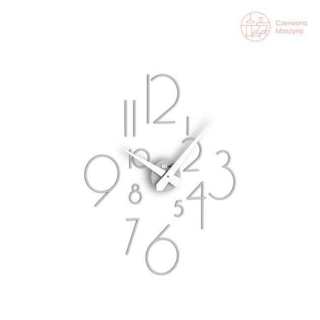 Zegar ścienny Incantesimo Design Liberum 59 x 50 cm, grey