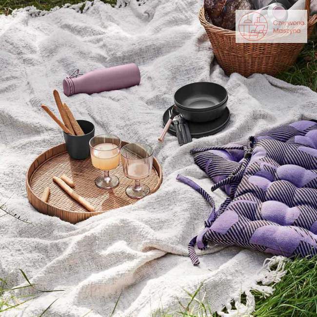 Poduszka Rosendahl Textiles Outdoor Natura 40x4x40 cm, green/lavender