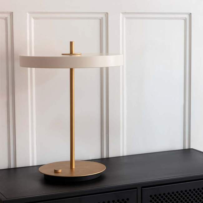 Lampa stołowa Umage Asteria Table Ø 31 cm, antracytowa