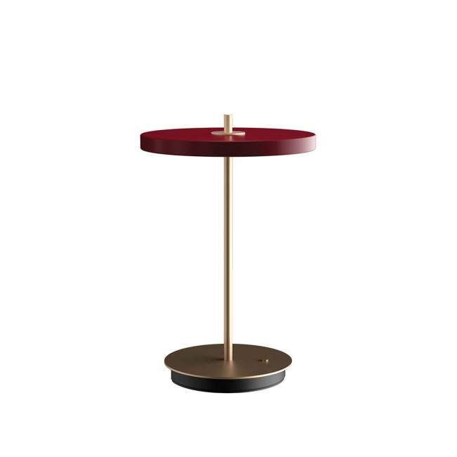 Lampa stołowa Umage Asteria Move Ø 20 cm, ruby red