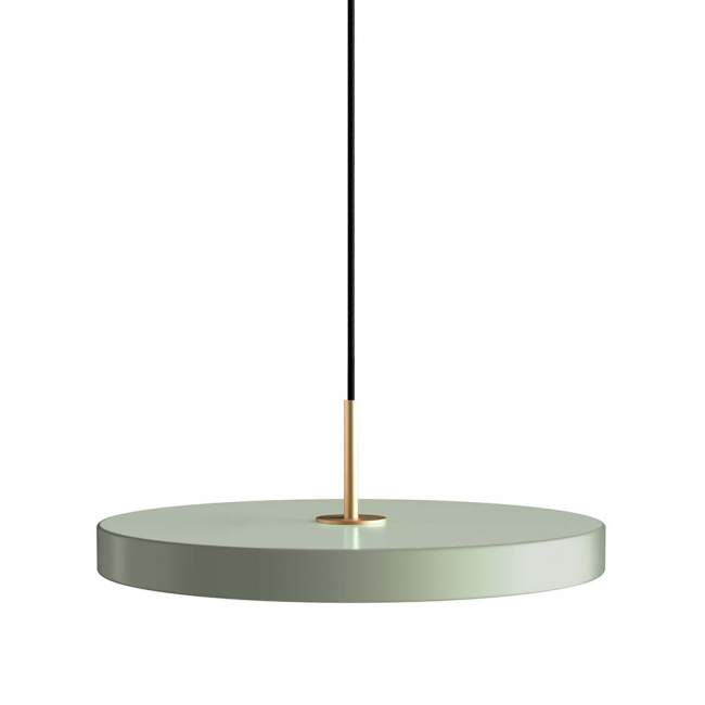 Lampa wisząca Umage Asteria, Ø 43 cm, nuance olive