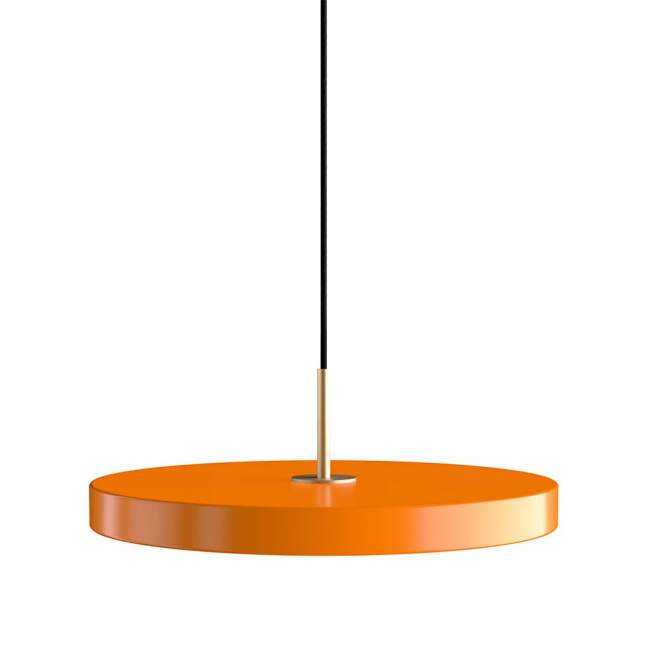 Lampa wisząca Umage Asteria, Ø 43 cm, nuance orange