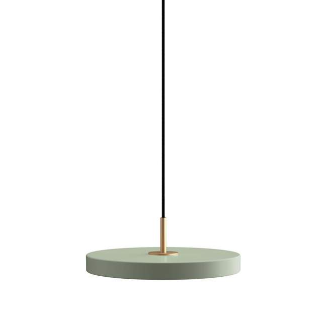 Lampa wisząca Umage Asteria Mini, Ø 31 cm, nuance olive