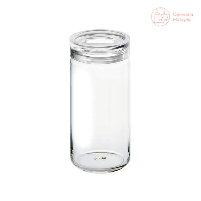 Słoik szklany Guzzini Latina 1,9 l, biały