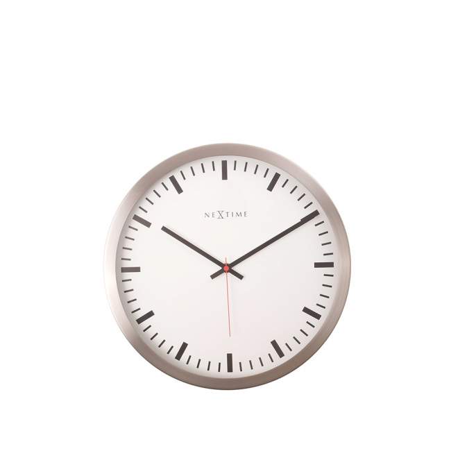 Zegar ścienny NeXtime Blacky Ø 45 cm