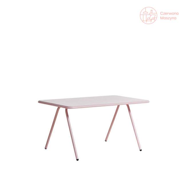 Stół Woud Ray 140 cm, różowy
