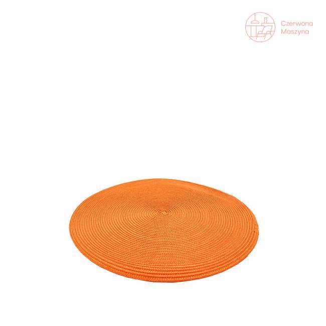 Podkładka na stół Authentics okrągła, pomarańczowa