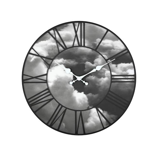 Zegar ścienny NeXtime Clouds Ø 39 cm