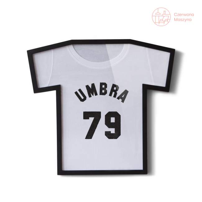 Ramka na pamiątkową koszulkę dziecięcą Umbra T-frame, czarna