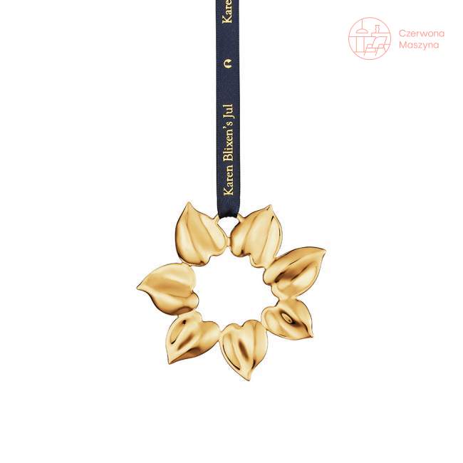Dekoracja wisząca Rosendahl Karen Blixen Golden star, złota