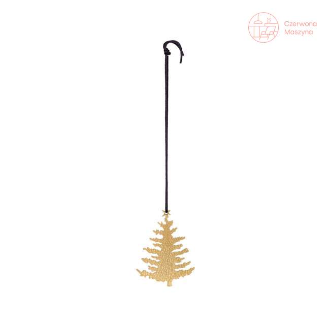 Zawieszka świąteczna Christmas tree Rosendahl Karen Blixen 7 cm, złota