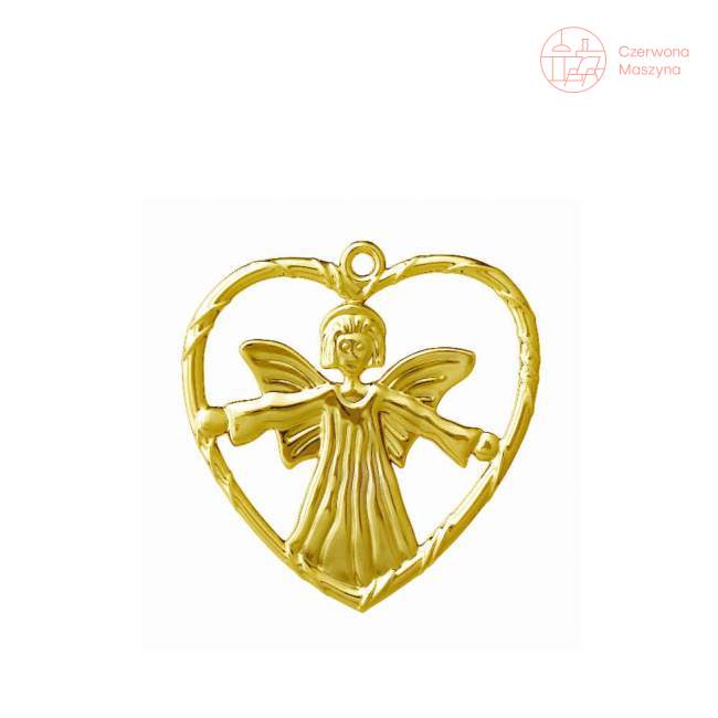 Dekoracja Rosendahl Karen Blixen Angel in heart, złota