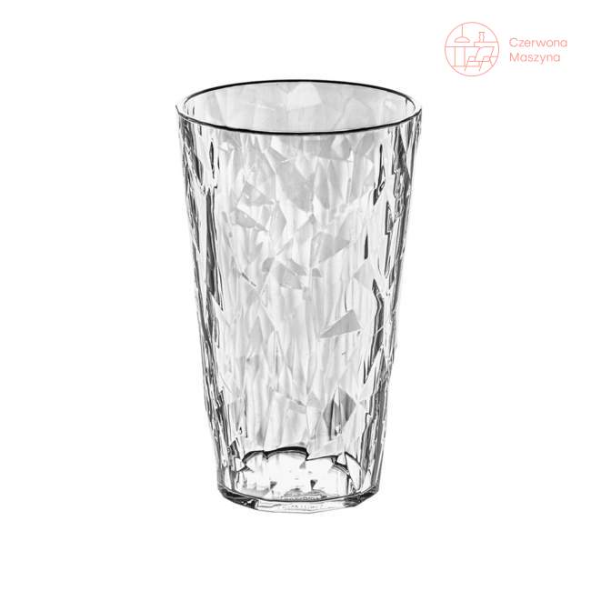 Szklanka Koziol Crystal 2.0, 450 ml, przezroczysta