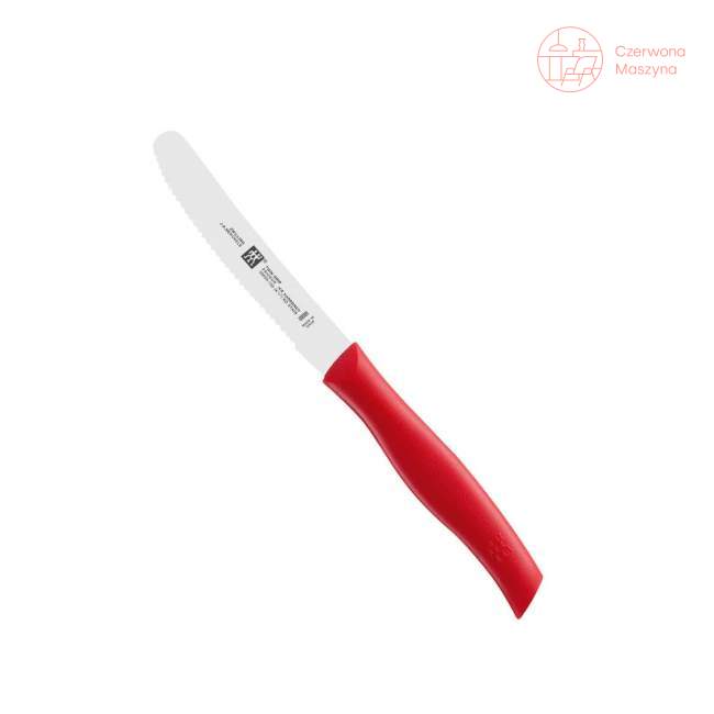 Nóż uniwersalny Zwilling Twin Grip 12 cm czerwony
