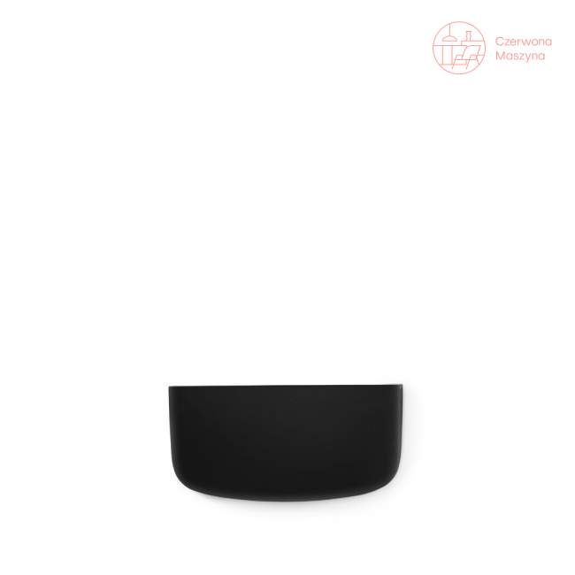 Organizer - półka Normann Copenhagen Pocket 8 cm, czarna