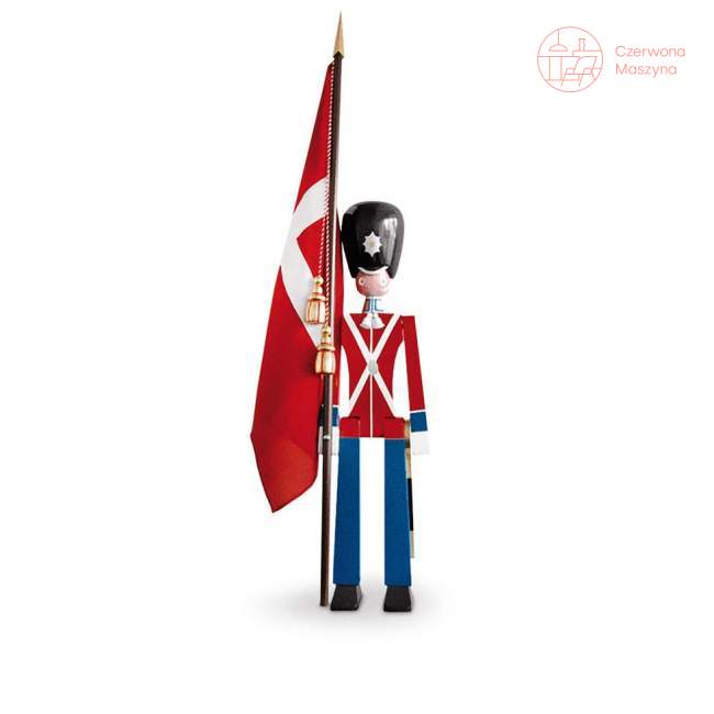 Figurka Kay Bojesen żołnierz z flagą 77 cm