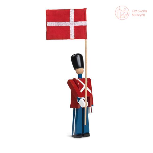 Figurka Kay Bojesen żołnierz z flagą 22 cm