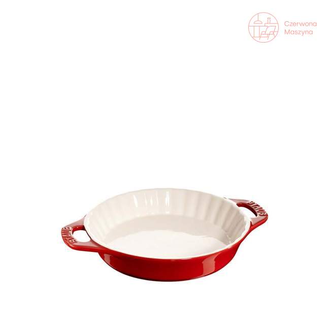 Okrągły półmisek ceramiczny do ciast Staub 1.2 L, Czerwony