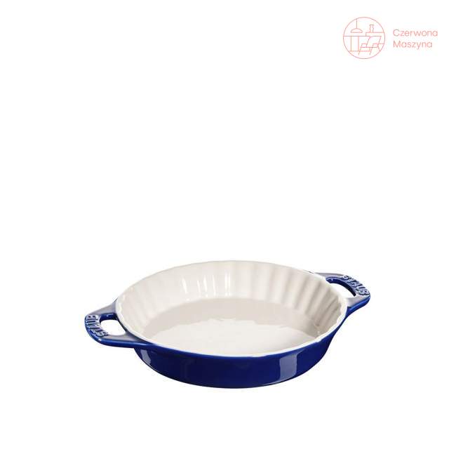 Okrągły półmisek ceramiczny do ciast Staub 1.2 L, Niebieski
