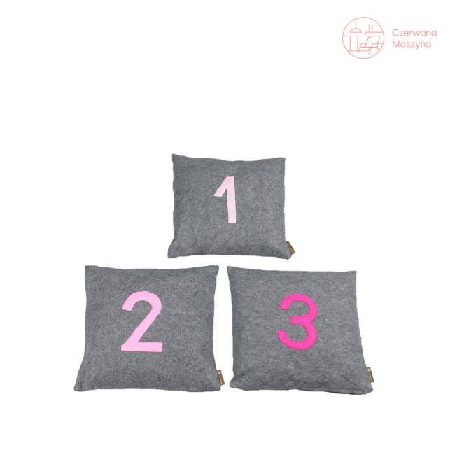 3 Poduszki Lilyshop, różowe